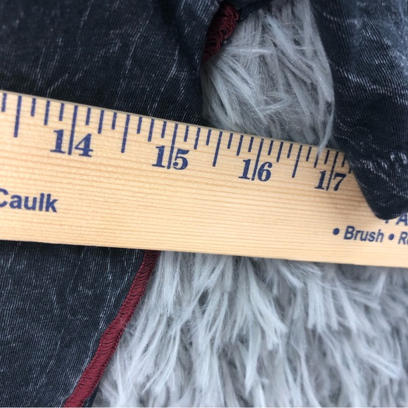 Affliction Tshirt Womens Small Vneck Skull Bike Week Dayton Beach Wings - Picture 6 of 9